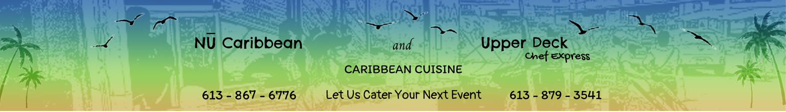 NU Caribbean bus advertisement banner
